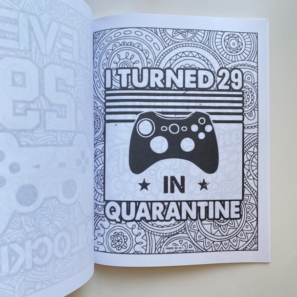 Coloring books 29th birthday - Picture 4 of 5